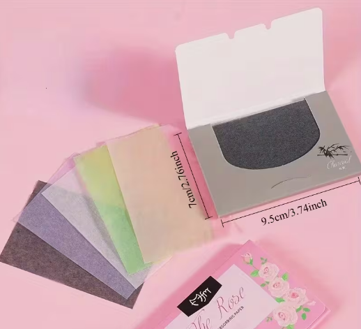 100 Sheet Oil Absorbing Face Papers